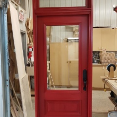 porte bois rouge